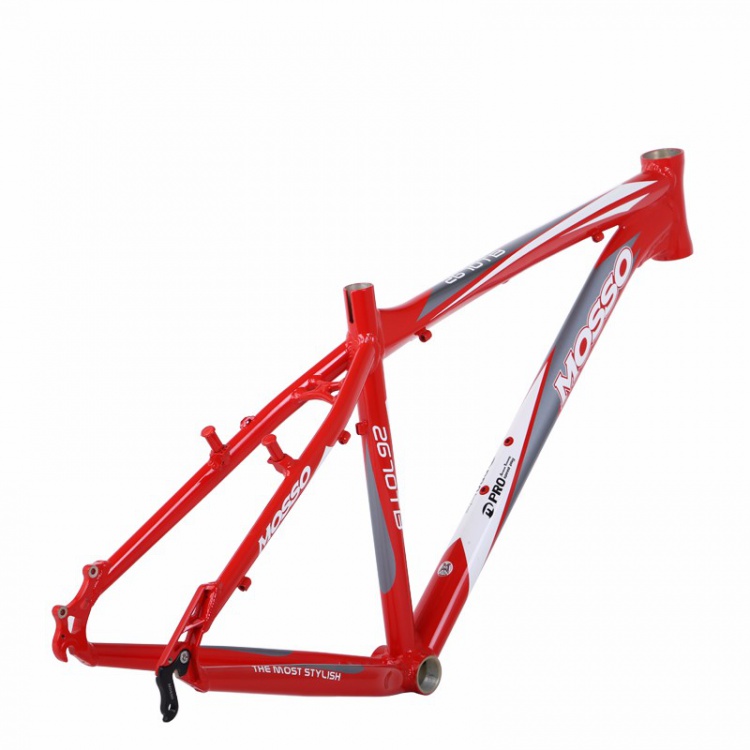 MOSSO山地车自行车车架2670TB铝合金车架26*18寸山地车架碟V两用