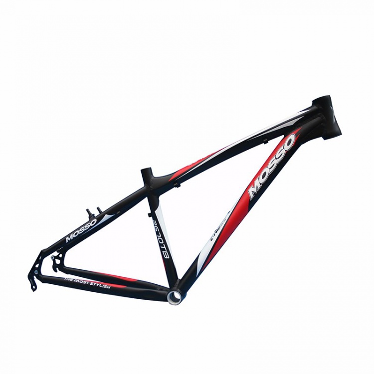 MOSSO山地车自行车车架2670TB铝合金车架26*18寸山地车架碟V两用