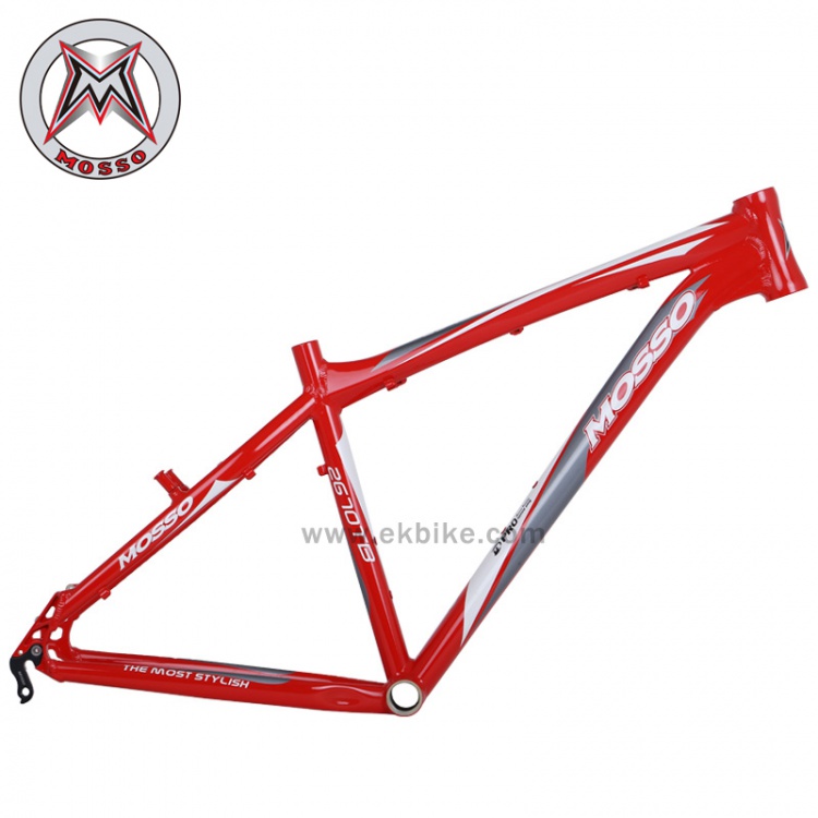 MOSSO山地车自行车车架2670TB铝合金车架26*18寸山地车架碟V两用