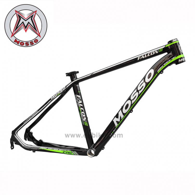 MOSSO山地车架铝合金639XC自行车车架带座束碗组水壶架单车架配件