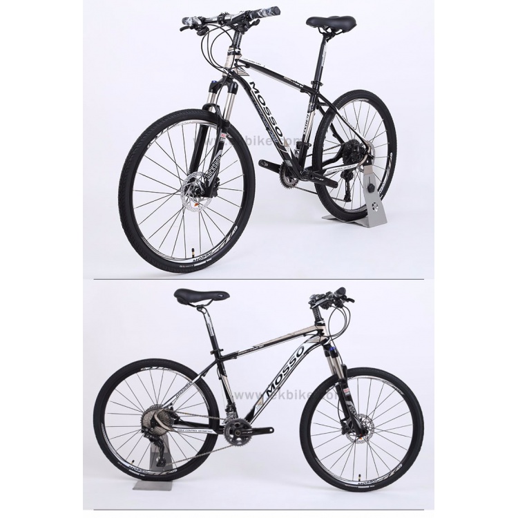 MOSSO山地车架铝合金639XC自行车车架带座束碗组水壶架单车架配件