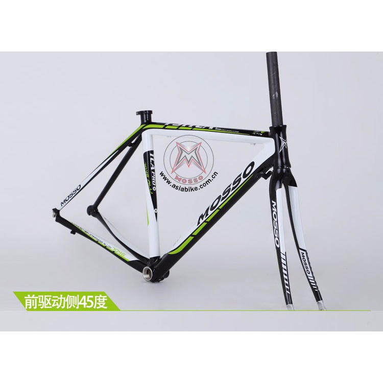 MOSSO峰大公路车架碳叉791TCA铝合金自行车车架带碗组 座束车架子