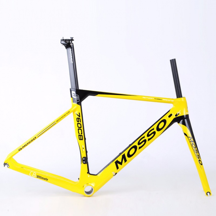 MOSSO峰大公路车架 760CB碳纤维自行车车架装车配件520mm单车车架