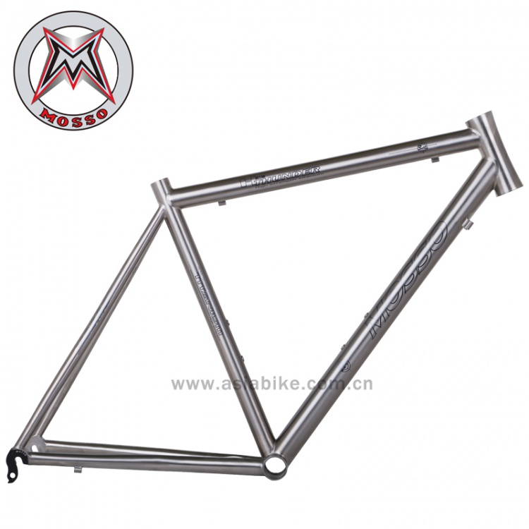 MOSSO峰大公路车架钛合金480mm自行车车架971TI-DB3山地自行车架