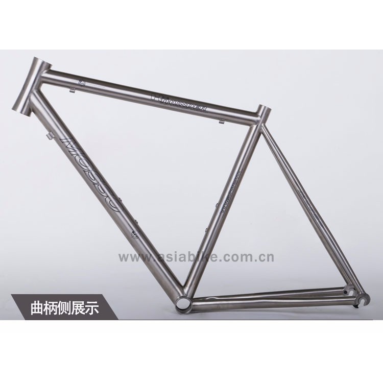 MOSSO峰大公路车架钛合金480mm自行车车架971TI-DB3山地自行车架