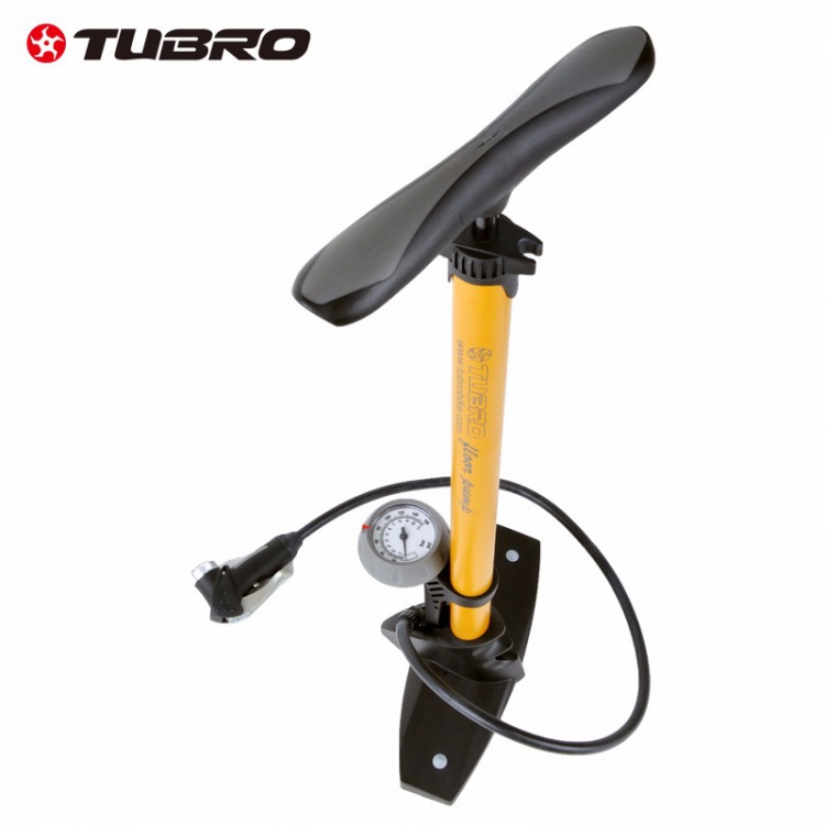 TUBRO途客TPF-255PA落地式打气筒 法美通用 带气压表