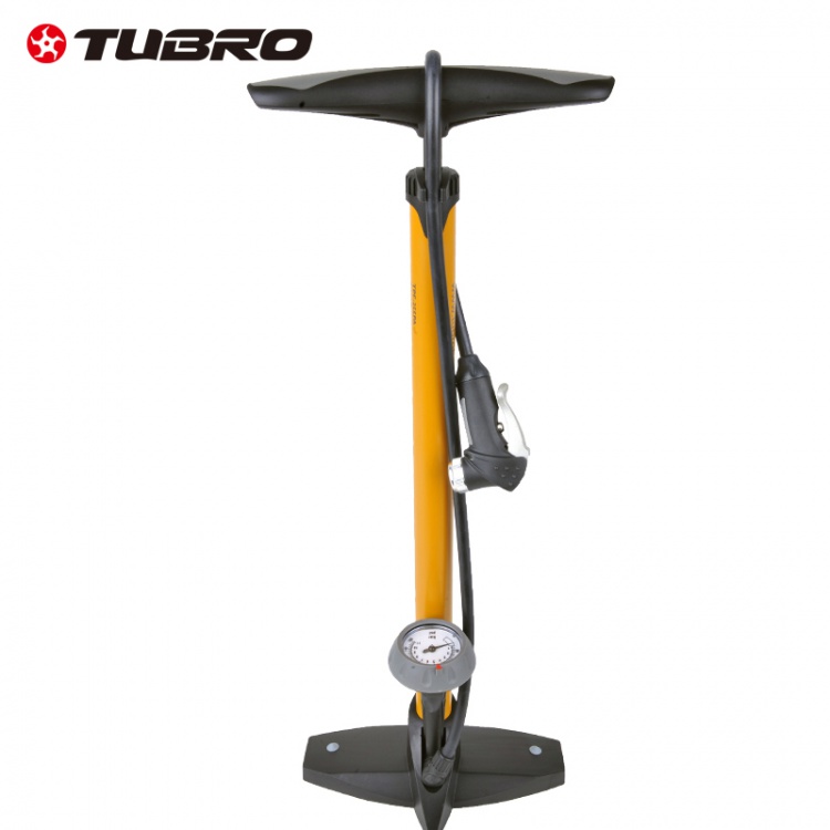 TUBRO途客TPF-255PA落地式打气筒 法美通用 带气压表