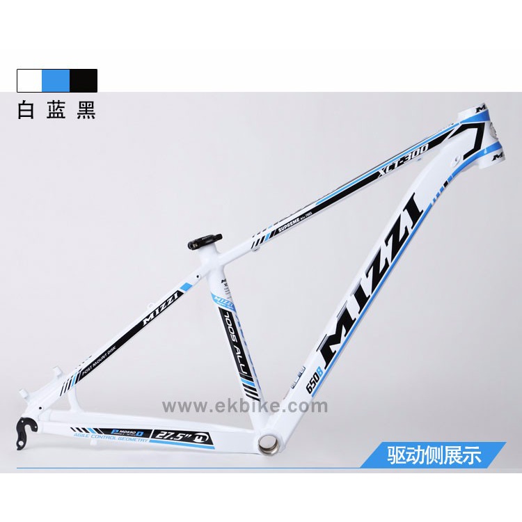 MIZZI山地车车架27.5寸轮径自行车车架XCT30015寸架高山地车车架