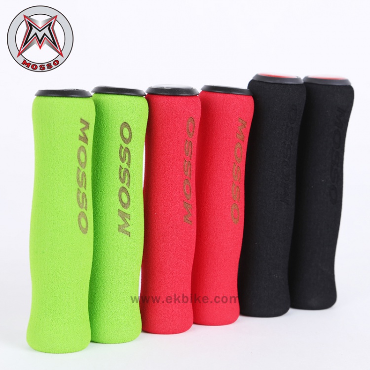 MOSSO 自行车防滑把套山地车木棉不对锁GP20手握超软骑行装备