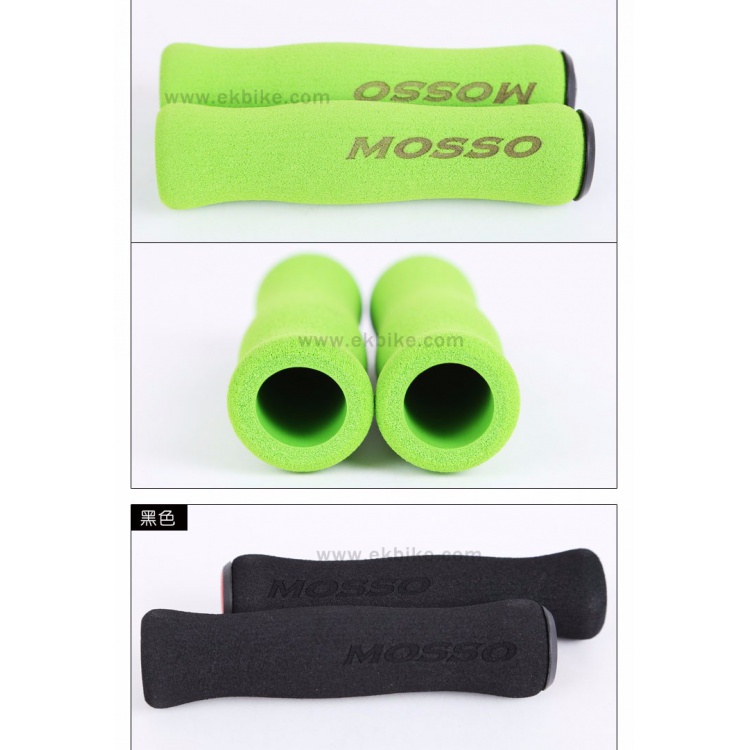 MOSSO 自行车防滑把套山地车木棉不对锁GP20手握超软骑行装备