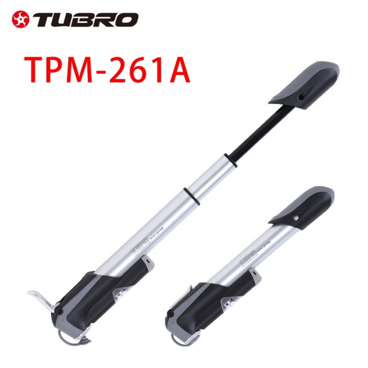 TUBRO途客TPM-261A便携迷你式打气筒 美嘴法嘴通用 20.5cm 163g