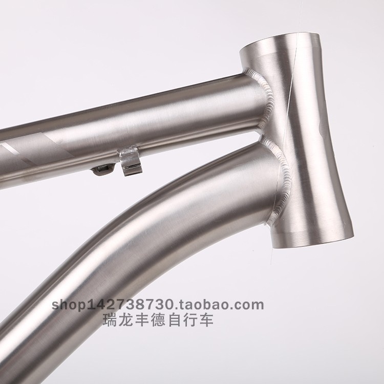 LOES山地车自行车车架XC7-2钛合金车架DIY装车配件自行车车架