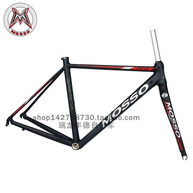台湾峰大MOSSO公路自行车架725TCA铝合金车架超轻7005公路车架