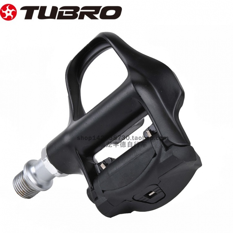 台湾TUBRO途客公路自行车脚踏BF105公路自锁6度脚踏 脚蹬骑行配件