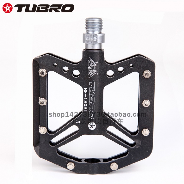 TUBRO途客脚踏山地车轴承脚踏 脚蹬BF180自行车脚踏铝合金脚蹬