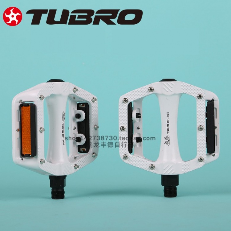 TUBRO途客山地车脚踏BF304带防滑钉公路自行车脚蹬 脚踏骑行配件
