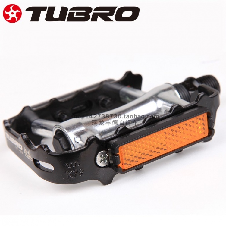 台湾TUBRO途客公路自行车脚踏BF89培林铝合金脚蹬 脚踏骑行配件