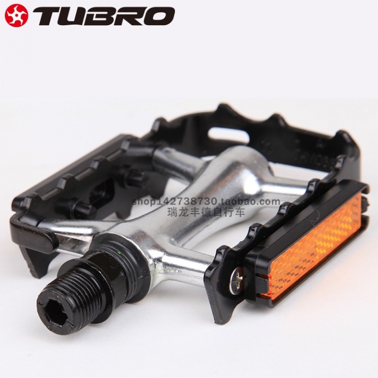 台湾TUBRO途客公路自行车脚踏BF89培林铝合金脚蹬 脚踏骑行配件