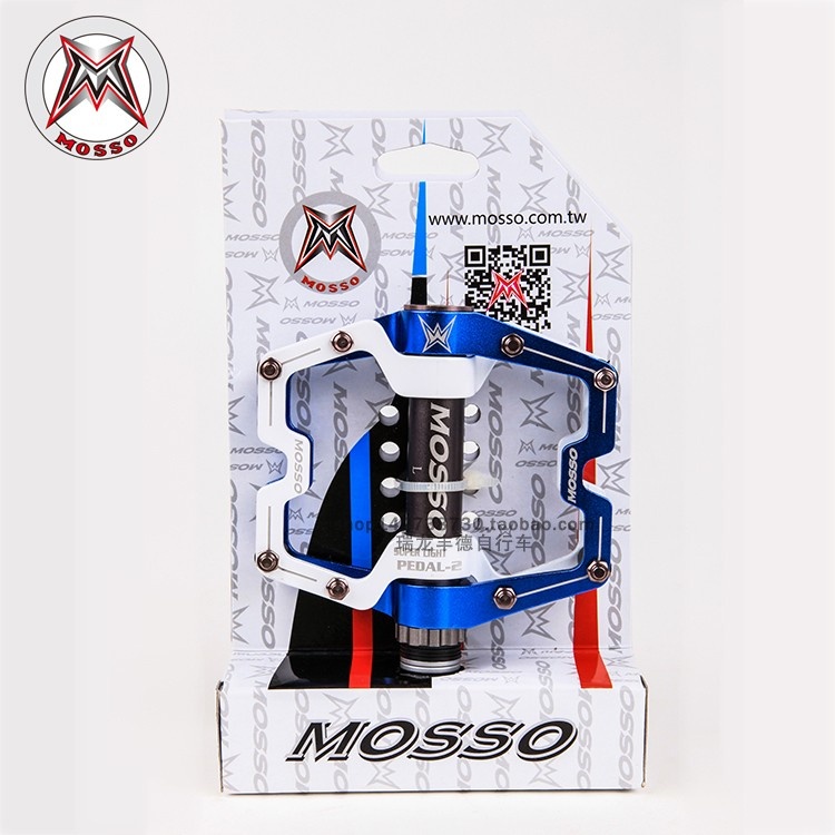 台湾MOSSO峰大自行车脚踏山地车轴承脚踏板培林脚踏PEDAL-2脚蹬子