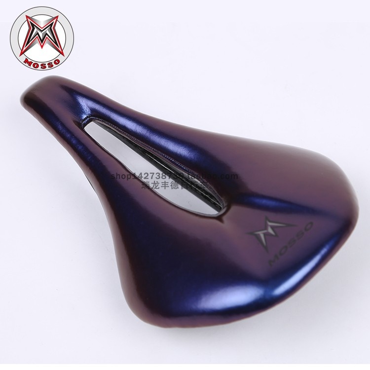 台湾MOSSO峰大山地自行车车座碳纤维变色龙车座 鞍座坐垫骑行配件