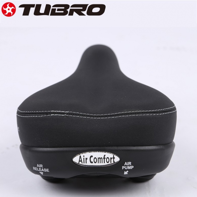 TUBRO山地车舒适加厚车座坐垫套充气空气AIR气压调节软硬折叠车