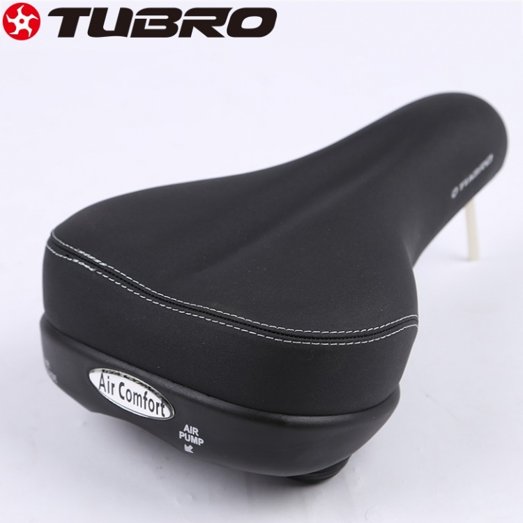 TUBRO山地车舒适加厚车座坐垫套充气空气AIR气压调节软硬折叠车
