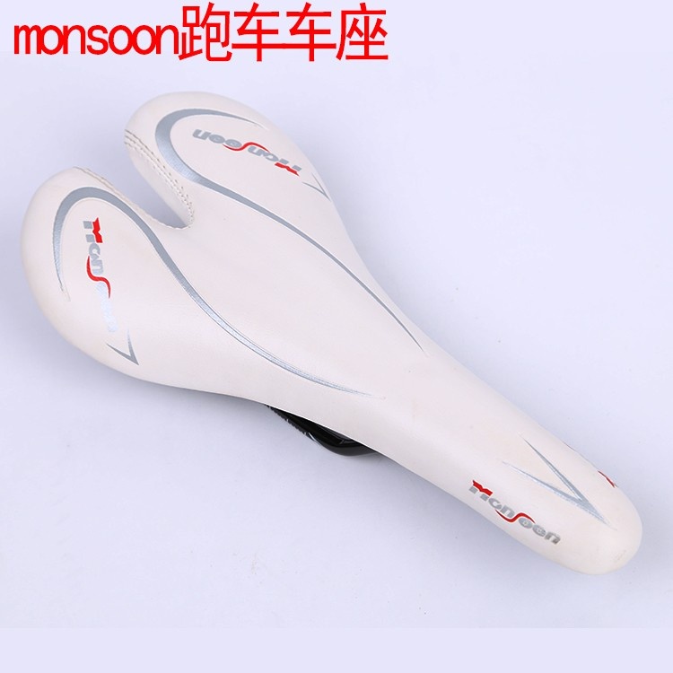 MONSOON跑车车座 自行车鞍座 公路车车座 黑弓车座