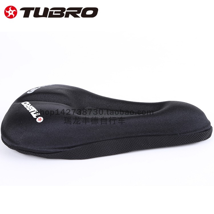 台湾TUBRO山地车硅胶座套公路车折叠自行车座套弹力舒适坐垫套FG100