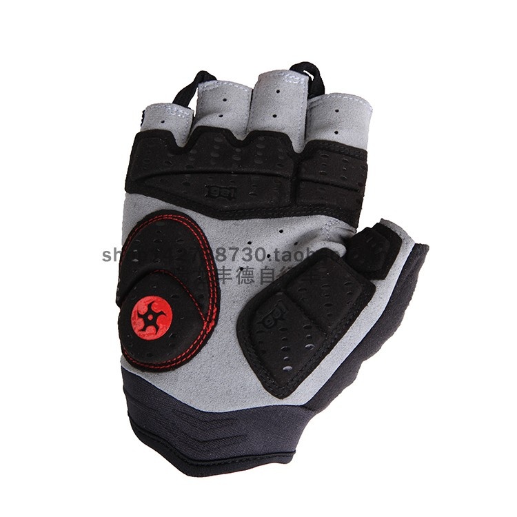 台湾TUBRO半指手套Elite硅胶防滑运动手套骑行 健身耐磨半指手套