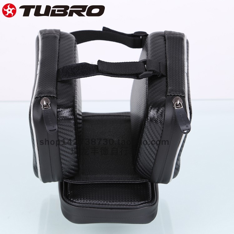 台湾TUBRO途客自行车车梁包骑行配件车包碳纤维F19自行车梁包
