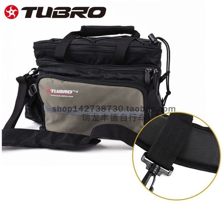 台湾TUBRO车包F4后货架包公路山地自行车通用骑行包后尾包驮包