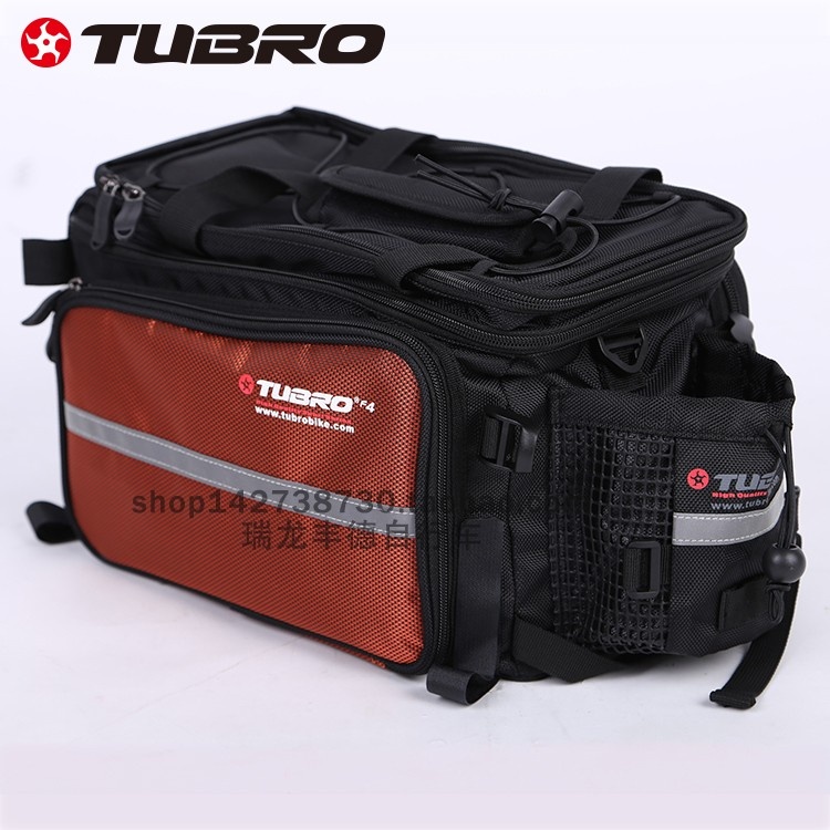 台湾TUBRO车包F4后货架包公路山地自行车通用骑行包后尾包驮包