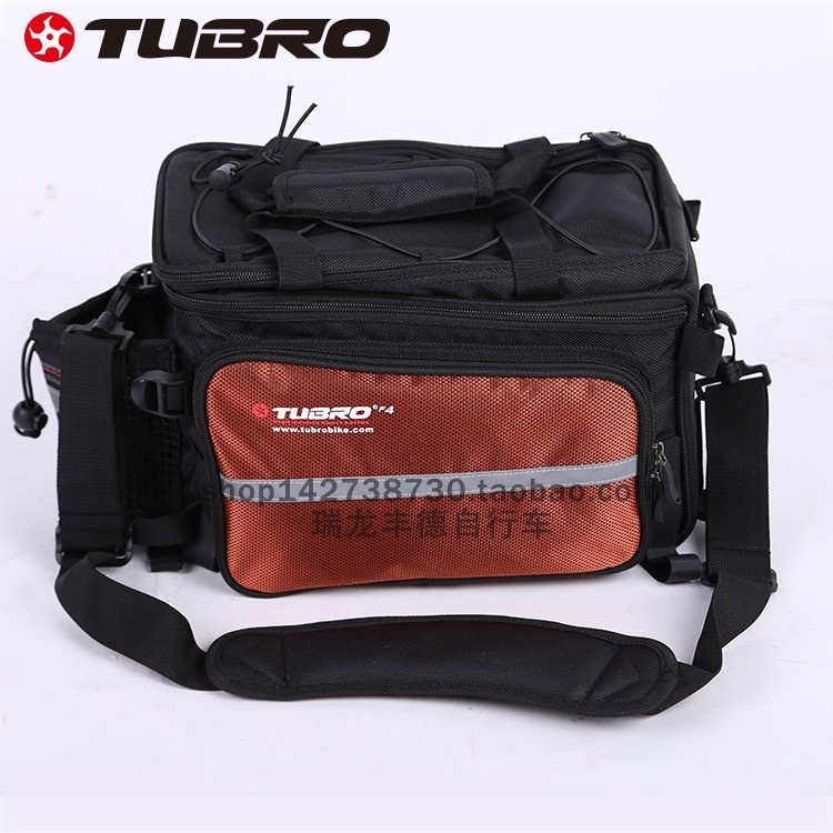 台湾TUBRO车包F4后货架包公路山地自行车通用骑行包后尾包驮包