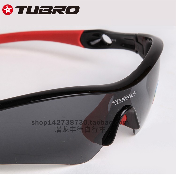 台湾TUBRO途客自行车骑行太阳镜RF12高端偏光挡风镜5片可换眼镜