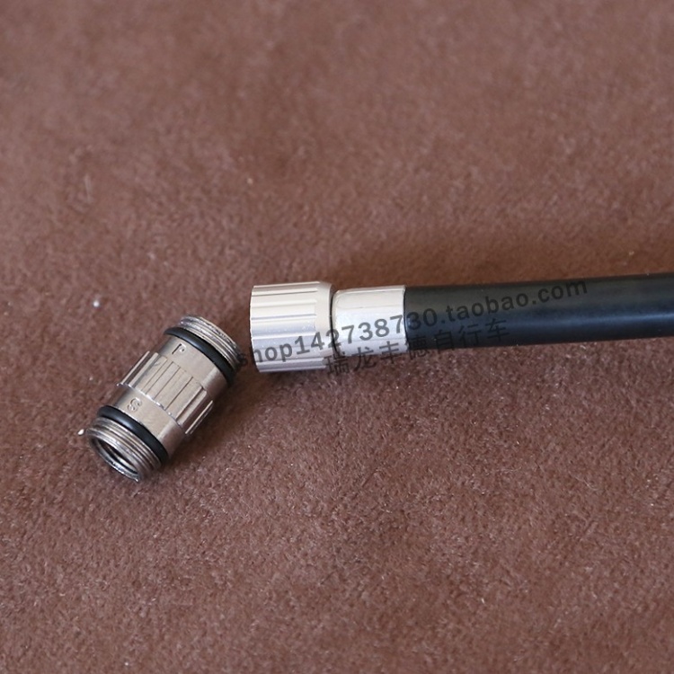 BETO自行车打气筒 双冲程软管式便携气筒 双头气咀山地公路车气筒CHMP-002AG