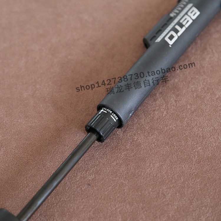 BETO自行车打气筒伸缩式便携气筒山地公路折叠车气筒CLD029双气咀