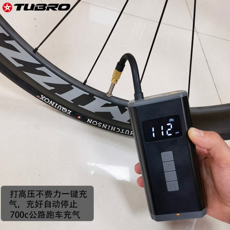 TUBRO TPE-281电动充气泵 电动打气筒 支持多种车型充气 充气宝