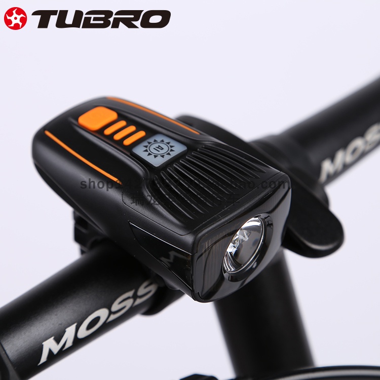 TUBRO途客自行车灯 TL-31充电式 山地车灯防水LED自行车头灯