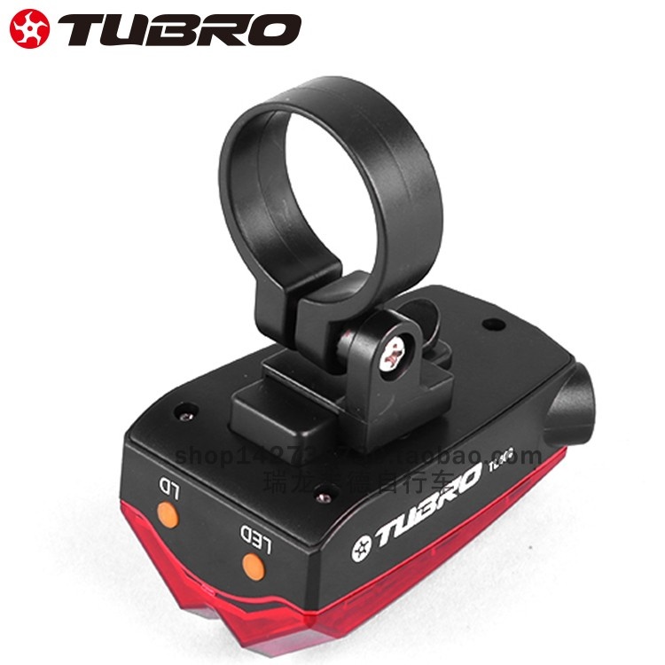 台湾TUBRO途客自行车灯TL-400高级尾灯 带安全绳自行车尾灯