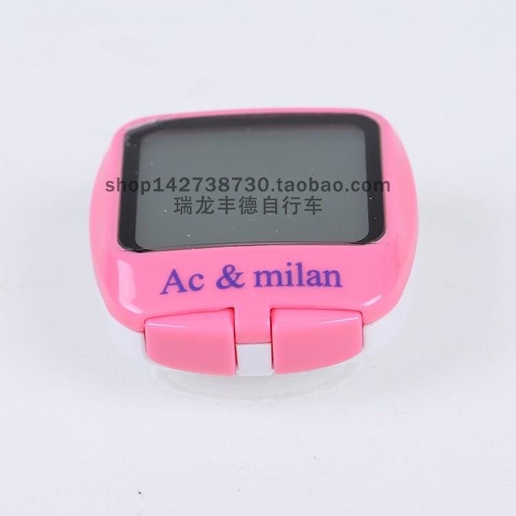 AC米兰自行车码表 迈速表 骑行码表山地车公路车通用自行车速度表AC-200