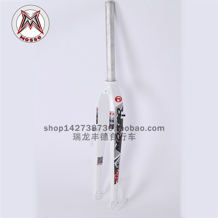 峰大MOSSO山地自行车前叉M5EV铝合金硬叉 前叉碟V 两用山地车前叉