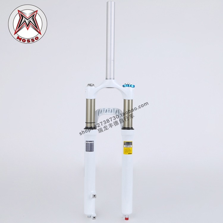 台湾MOSSO 前叉 P3前叉山地车避震前叉 26寸避震碟刹气叉