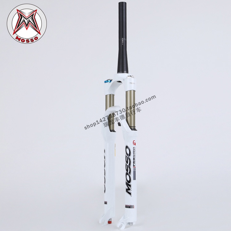 台湾MOSSO 前叉 P3前叉山地车避震前叉27.5寸避震碟刹气叉