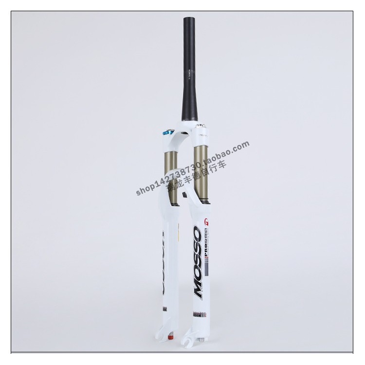 台湾MOSSO 前叉 P3前叉山地车避震前叉27.5寸避震碟刹气叉