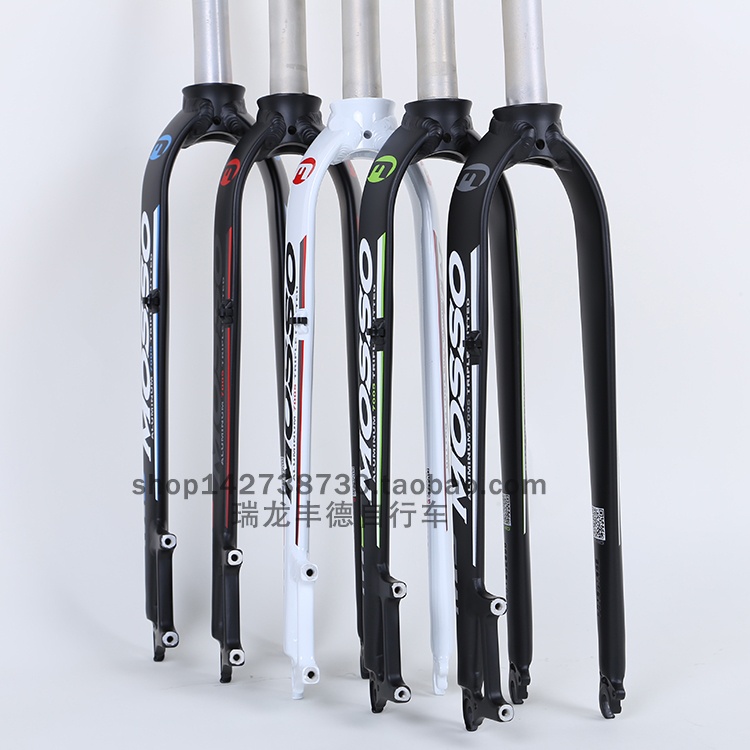 台湾MOSSO峰大山地车前叉M5硬叉 前叉26/27.5寸铝合金自行车前叉