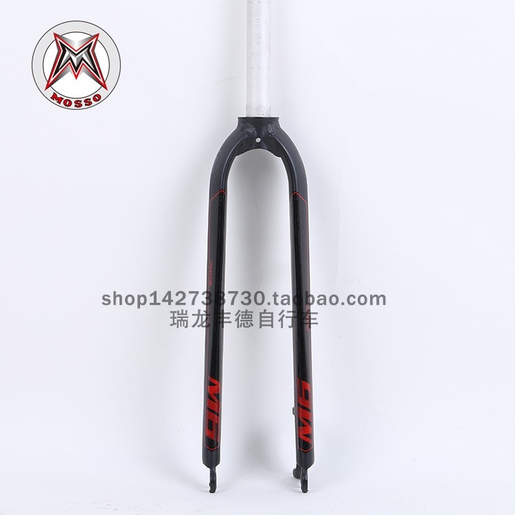 MOSSO前叉 M6山地自行车硬叉前叉26 27.5 29寸快拆直管前叉
