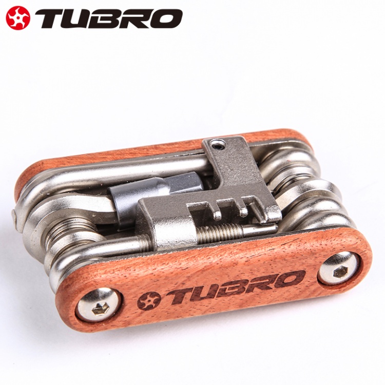 台湾TUBRO自行车多功能六角组合工具十字一字携便携式套筒TC-2122