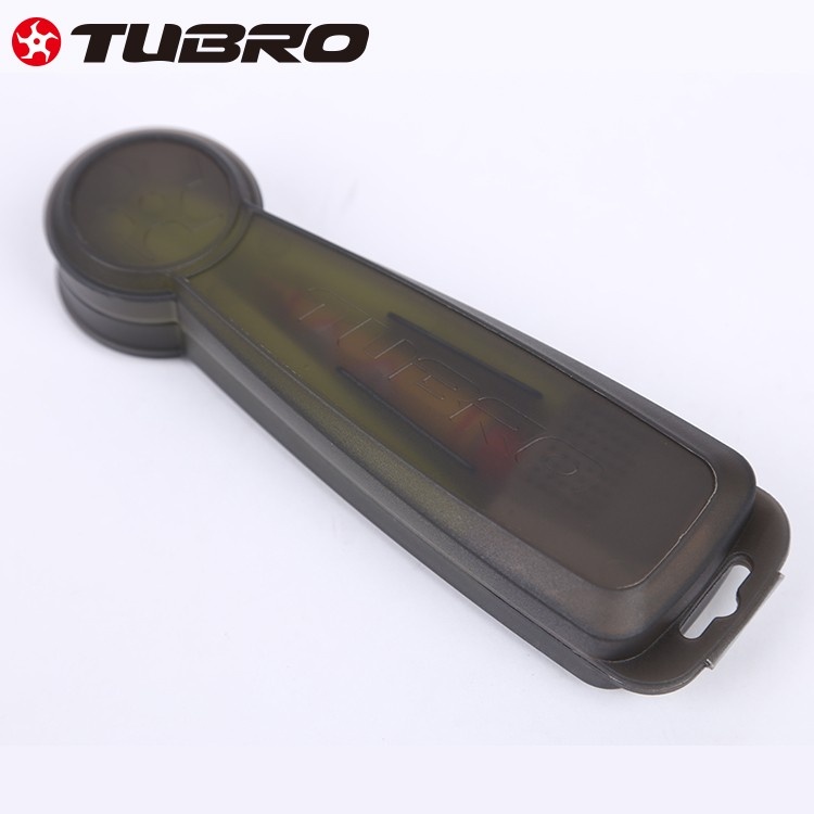 台湾TUBRO自行车内胎补胎盒 非免胶 撬胎棒 补胎片补 胎胶水E8