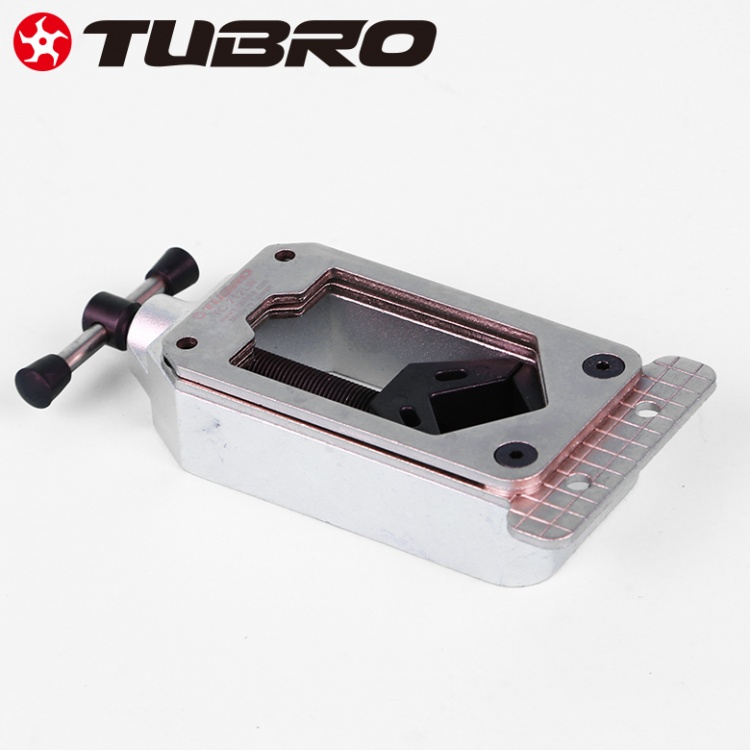 台湾TUBRO自行车立管竖管头管切割截管器修车工具引导固定器TC-212LW