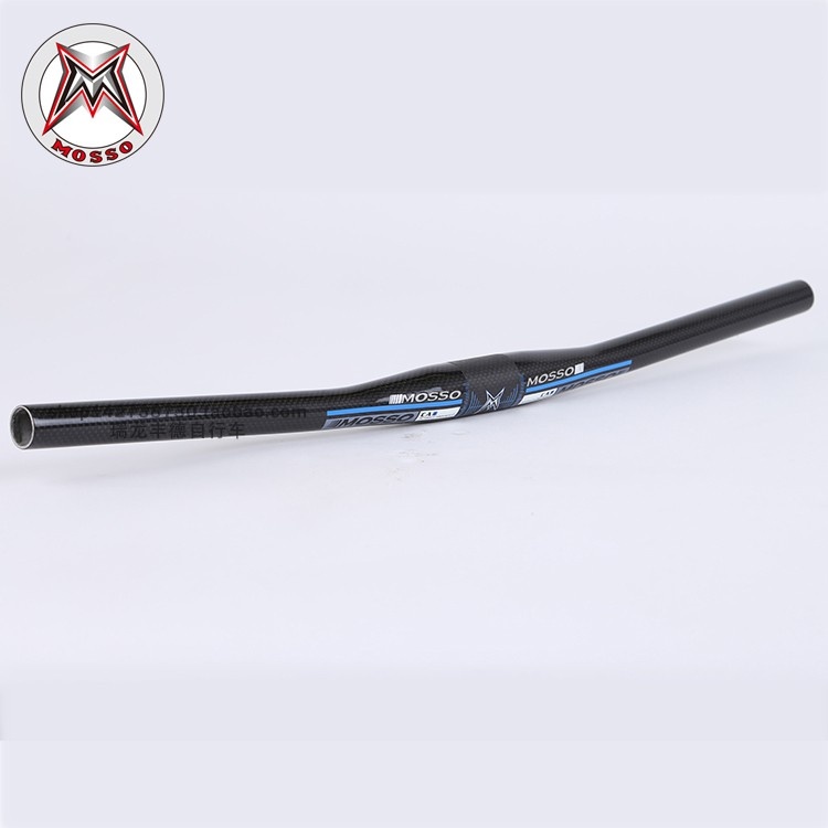 台湾MOSSO自行车车把碳纤维+铝合金直把把横31.8*600mm山地车把横